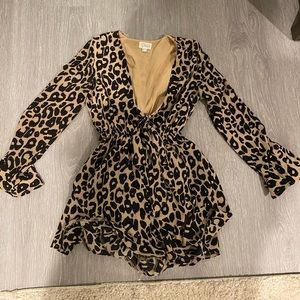 LF Cheetah Romper